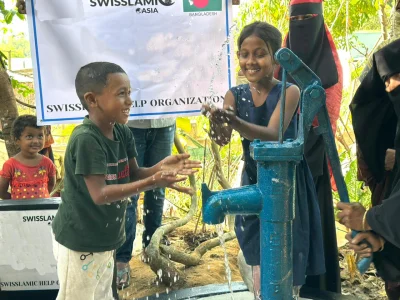 Swisslamic Help Organization - Bild zur Kampagne Wasserbrunnen Bangladesch